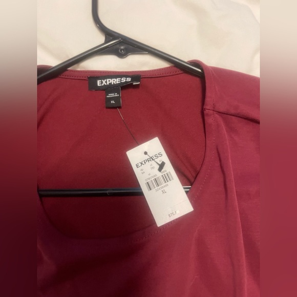 SILKY SUEDED JERSEY RUCHED T-SHIRT MIDI DRESS Size XL - Picture 6 of 9